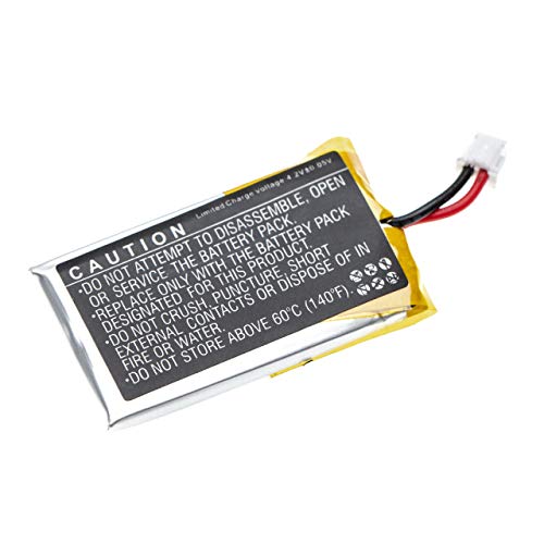 vhbw Batería reemplaza SportDOG SAC54-16091 para Collar para Perros adiestrador -160mAh (3,7V) polímero de Litio