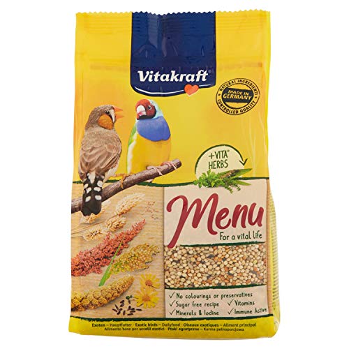 VITAKRAFT alimento completo para pájaros exóticos bolsa 500 gr