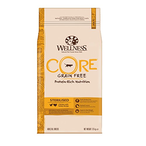 WELLNESS CORE - Pollo esterilizado para Gatos (1,75 kg)