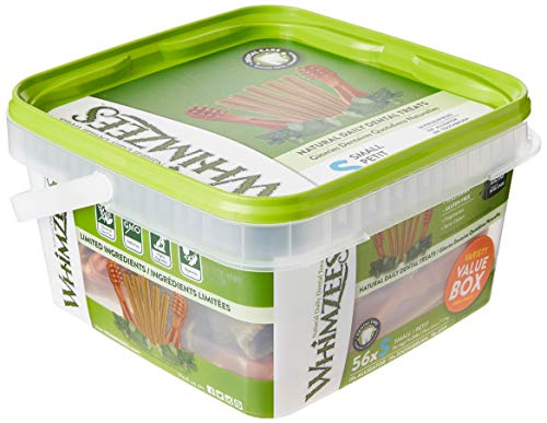 WHIMZEES Variety Value Box Snacks, Talla S - 56 Piezas