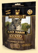 Wolf sangre Black Marsh getreidefreie hundekekse con 49% agua Búfalo Carne
