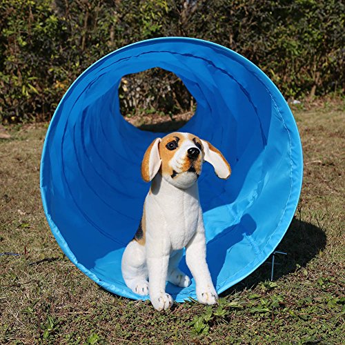 Xinapy Gato Plegable Túnel Mascota Perro Emergente Jugar Túnel Interior Al Aire Libre Cachorro Juguete Interactivo