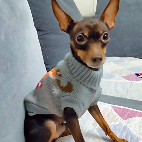 1Pc Perro de Mascota suéter suéter de Invierno Ropa de Abrigo para Perros pequeños Chihuahua Shih Tzu Cachorro Pug Trajes Chaqueta de la Capa Perros Animales Ropa