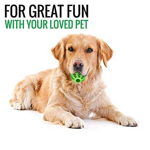 [2 piezas] pelota de juguete para perros, una pelota de juguete para masticar duradera y resistente hecha de caucho natural, adecuada para perros domésticos de varios tamaños