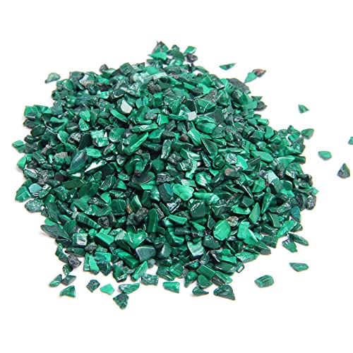50 g/lote 3-5 mm Malaquita Natural Cuarzo Cristal Pulido Grava Espécimen Piedras naturales y minerales Pecera Piedra verde azul,Ágata india