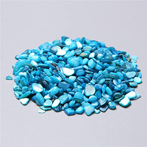 50 g/lote 3-5 mm Malaquita Natural Cuarzo Cristal Pulido Grava Espécimen Piedras naturales y minerales Pecera Piedra verde azul,Cascarón