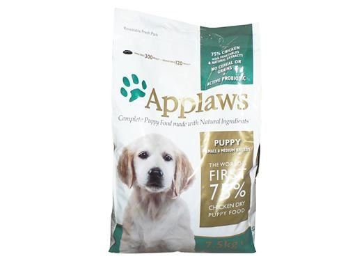(6 Pack) Applaws – cachorro pequeño/mediano Raza 7,5 kg