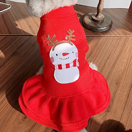 Abrigo de algodón cálido con capucha para perro, disfraz de Navidad, muñeco de nieve, muñeco de nieve, para perros, disfraz de Navidad, disfraz de Navidad