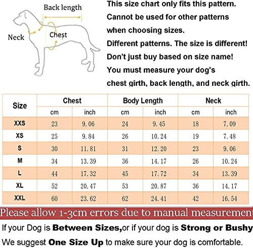 ABRRLO Jersey de punto para perros con diseño de rayas, ideal como regalo (rojo + verde, L)