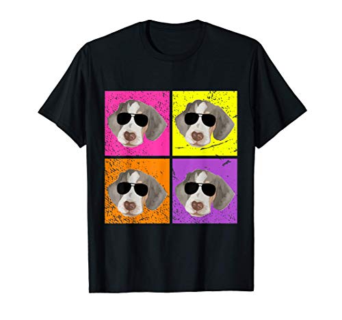 Adorable perro de raza Beagle Las patas ladran Perro mascota Camiseta