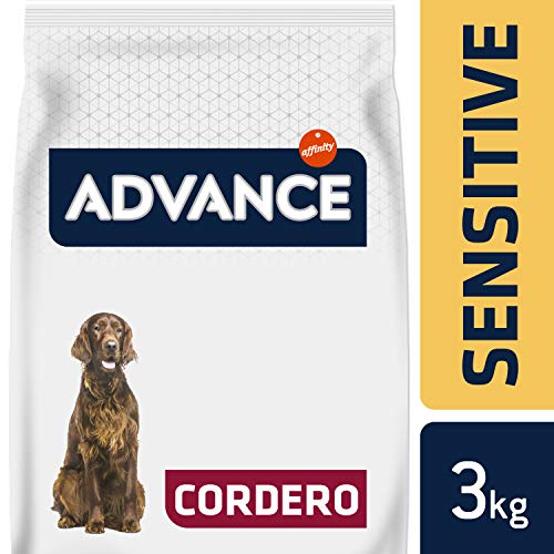 ADVANCE Sensitive Medium/Maxi - Pienso Para Perros Adultos De Razas Medianas y Grandes Con Cordero - 3 kg