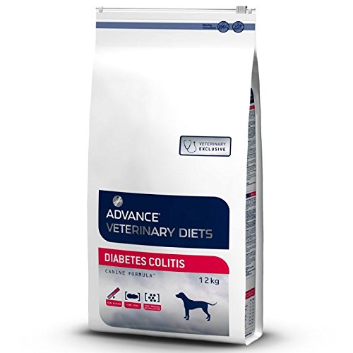 Advance Veterinary Diets Diabetes Colitis 12 kg. Alimento seco equilibrado dietético para mascotas con diabetes mellitus o colitis