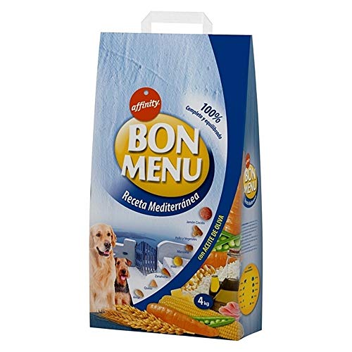 Affinity Bon Menu Receta Mediterránea Alimento para Perros - 4 kg.