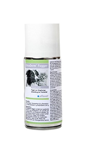 Alfavet EktoDerm Fogger Mini antivaho para plagas de pulgas, 75 ml (1er Pack)