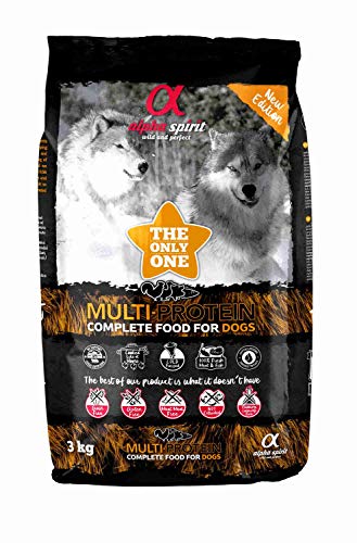 ALPHA Spirit Pienso Grain Free Multiprotein The Only One Saco 3 Kg