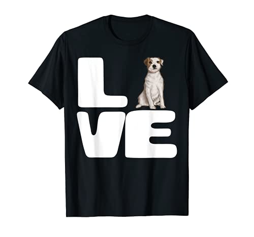 Amo A Mi Perro Parson Russell Terrier Camiseta