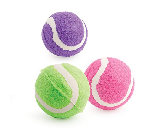 Ancol Pequeños Bite pelota de tenis, varios, 4,5 cm