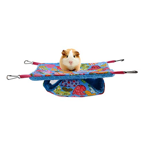 AOOCEEH Hamster Casa Ropa para Cobayas Hamster Accesorios Cama Hamster Nido Agapornis Cama para Conejos Casa para Hamster Jaula para Ratas Domesticas Cama Conejo Enano Heart,s