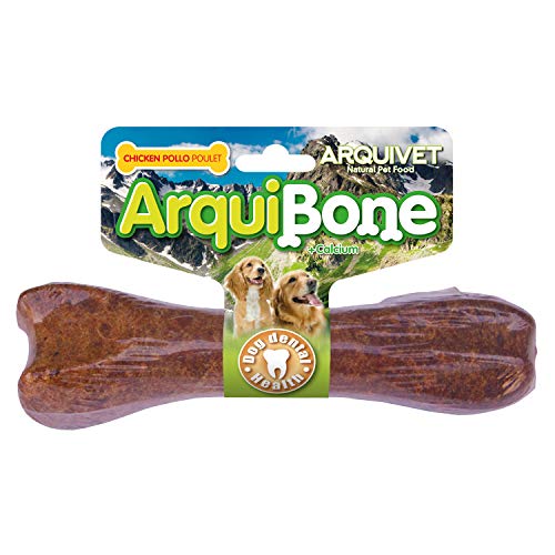 ARQUIVET Arquibone Pollo 12,5 cm 95 gr - Huesos para Perros - Snacks, chuches, premios, golosinas, recompensas caninas - Complementos alimentarios para Perros