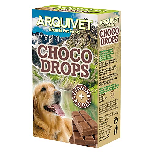 Arquivet Choco Drops - Snacks Perros - 65 g