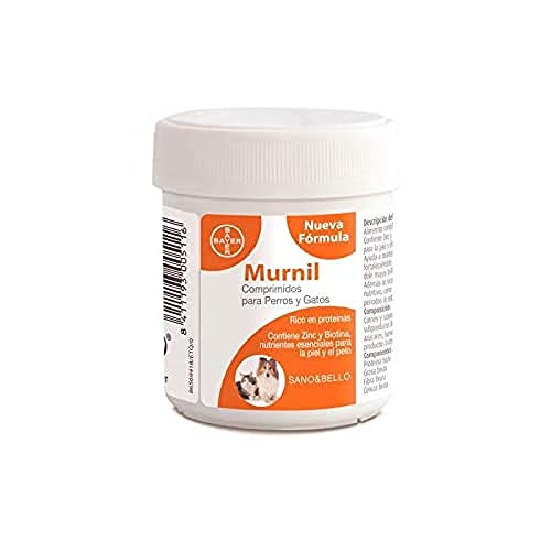 Bayer Murnil Comprimidos para Perros y Gatos, 66 Unidades