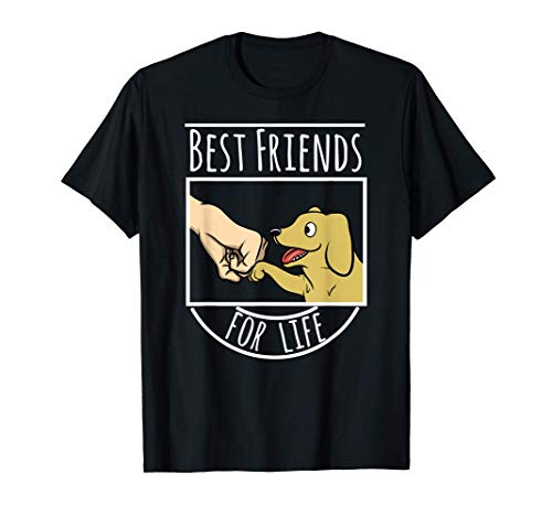 Best Friends Golden Retriever Perro Camiseta