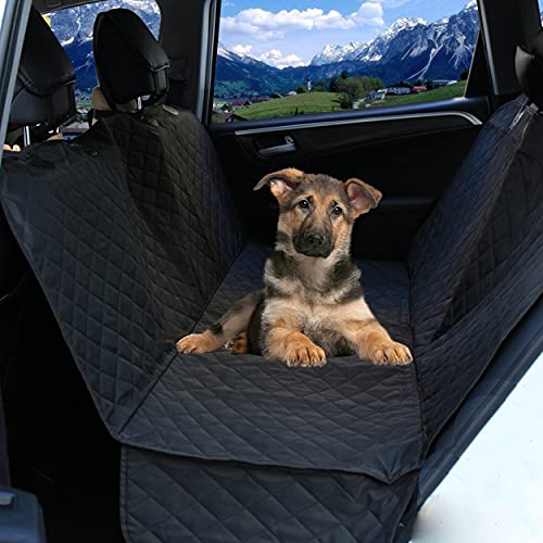 Big Ant Manta para perros Tesla Model 3, impermeable para asiento trasero de coche y maletero, cubierta para coche con cinturón de seguridad y ventana de visión, modelo 3
