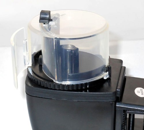 Binnan Dispensador de Comida Alimentador Automático de Peces con Pantalla LCD para Acuario