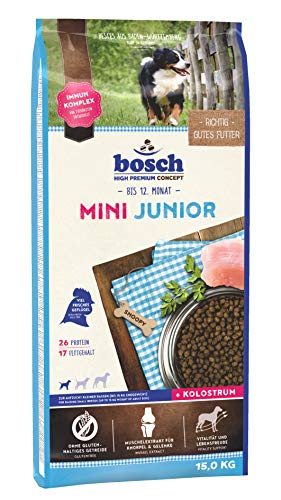 bosch HPC Mini Junior | Alimento seco para perros de cría de razas pequeñas (hasta 15 kg) | 1 x 15 kg