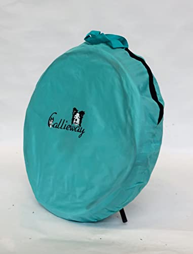 Callieway® Hoopers Agility - Barril para barril (paquete doble, incluye bolsa de transporte), color azul