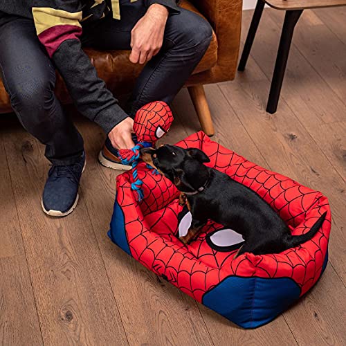 CERDÁ LIFE'S LITTLE MOMENTS - For Fan Pets, Cama Perro de Spiderman/Marvel - Licencia Oficial Marvel, Multicolor, Única