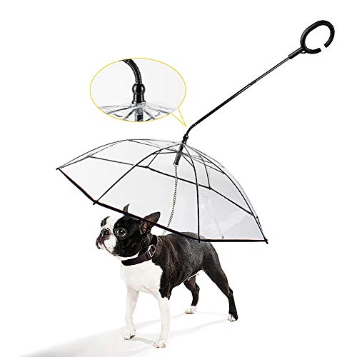 Chubasquero Perro Paraguas De Perros Paraguas para Perros Perro Paraguas Correa Impermeable para Mascotas Paraguas para Cachorro Perro Impermeable b