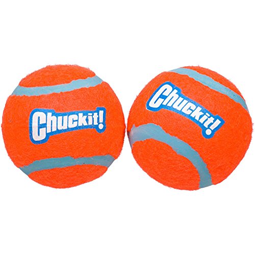 Chuckit! 071021 Tennis Ball Shrink 2 Pelotas para Perros Compatible con el Lanzador, S