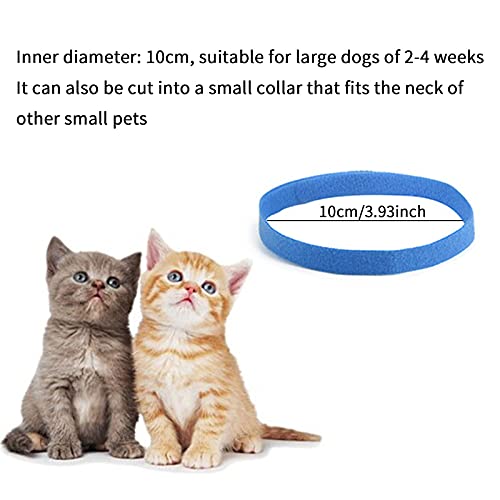 Collares de Parto de 12 Colores para Cachorros, Collares Ajustables de Doble Cara para Cachorros, Uso para identificar Gatitos y Mascotas recién Nacidos