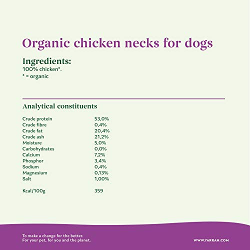 Cuellos de Pollo para Perros 100% Bio 150 g