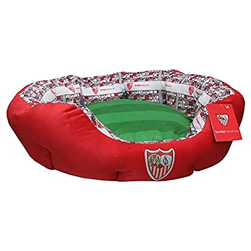 CYP Brands Cama para Animales Sevilla FC, Rojo, Medium