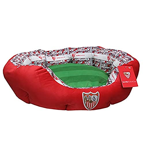 CYP Brands Cama para Animales Talla L Sevilla FC, Rojo