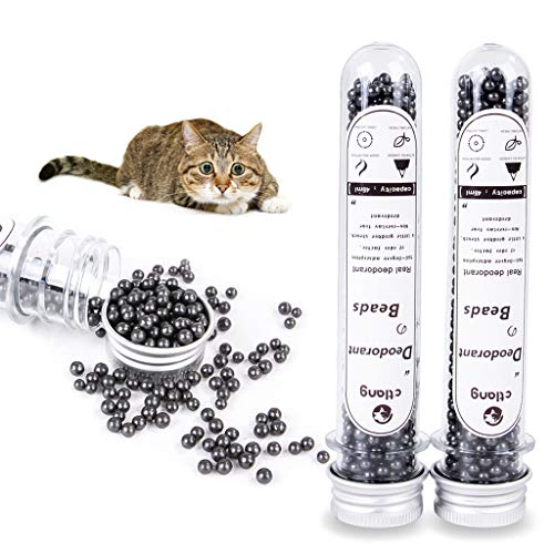 Desodorizante de arena para gatos Cuentas de eliminación de excremento olor gato perro caja de arena aire fresco Pet desodorizador perlas