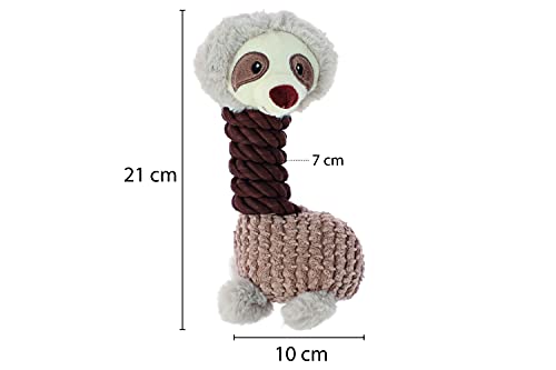 Dingo Lemur 16999 - Juguete de peluche para perro, 21 cm, con sonido integrado para jugar con el perro, juguete de chirrido para el perro