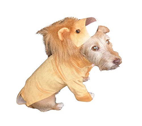 Disfraz de león FH03 Talla L para Perros, Disfraces de Carnaval para Animales