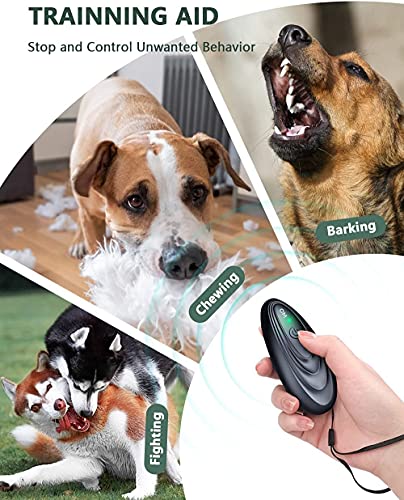 Dispositivo antiladridos, Dispositivos antiladridos para perros, Detener los ladridos de perros, Dispositivo antiladridos suave para mascotas con LED, Dispositivo de adiestramiento para perros