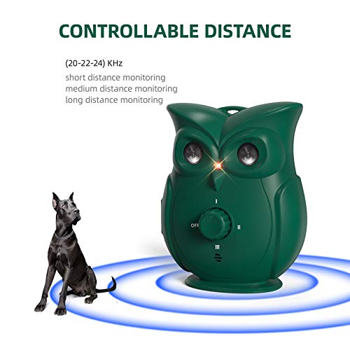 Dispositivo de control de corteza por ultrasonidos, dispositivo de entrenamiento seguro para perros, antiladridos, recargable, para perros grandes, medianos y pequeños