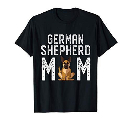 Divertido perro pastor alemán mamá perro amor-regalos Camiseta