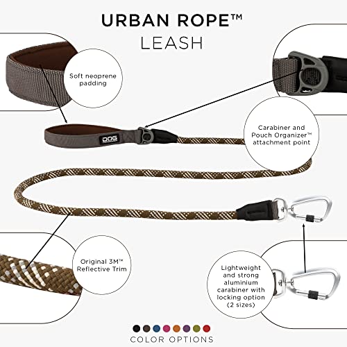 DOG Copenhagen Urban Rope Leash - Correa de arrastre, talla S, color marrón