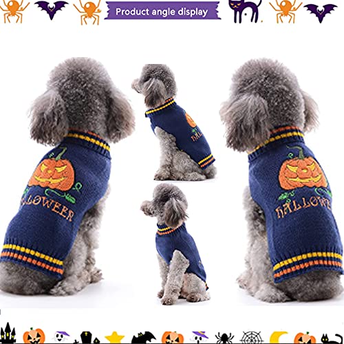 DOGGYZSTYLE Halloween Calabaza Perro Jersey Mascota Disfraces Moda Vacaciones Fiesta Puppy Regalo para Perros y Gatos