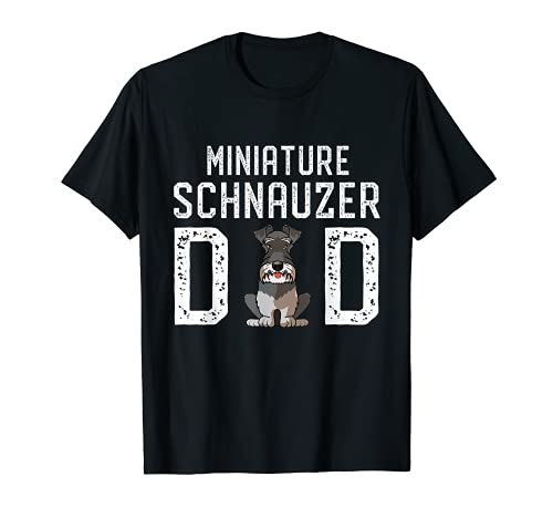 El padre del perro siempre camisa Divertido Schnauzer en min Camiseta