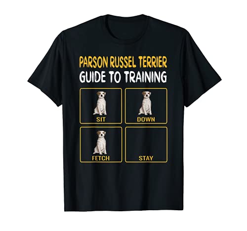 Entrenamiento Perro Gracioso Parson Russell Terrier Camiseta