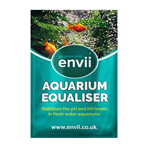 envii Aquarium Equaliser – Regulador para pH del Acuario Que Equilibra y Estabiliza los Niveles de pH, KH y GH - Funciona instantáneamente - Trata 500l