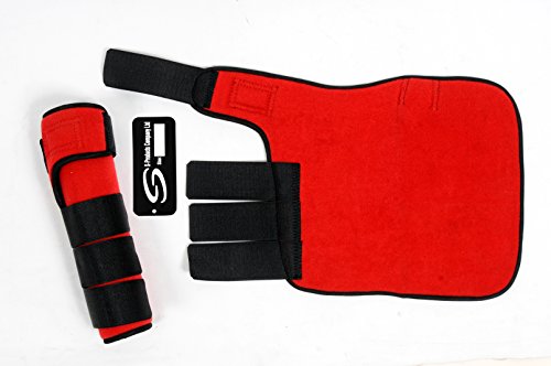 EQUINE SPORT MEDICINE HORSE JUMPING LEG PROTECTION BRUSHING SUPPORT BOTS, rojo, XS