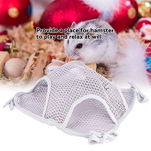 Esenlong Hamster Hamster Hamster Bed Hamster Accesorios para Hamster Chinchilla Ferret Gris L